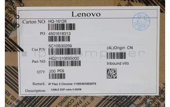 Lenovo 5C10S30259 CABLE EDP Cable H 82KM