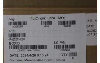 Lenovo 5C10S30666 CABLE Cable L 82XB TP FFC CVILUX