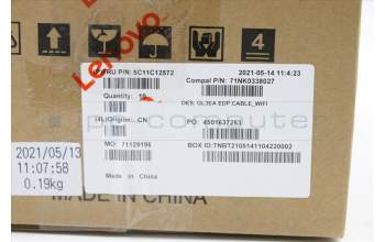 Lenovo 5C11C12572 CABLE FRU LCD Cable WIFI