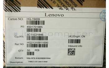 Lenovo 5C11E21846 CABLE LCD cable H 82Q3