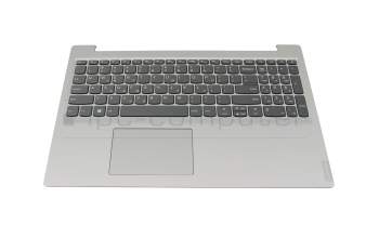 5CB0S16857 teclado incl. topcase original Lenovo GR (griego) gris oscuro/canaso