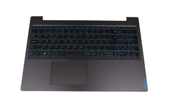 5CB0U42751 teclado incl. topcase original Lenovo PO (portugués) negro/azul/negro con retroiluminacion