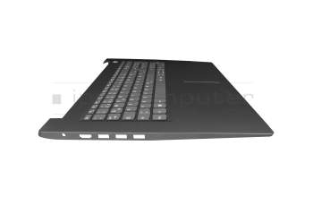 5CB0Z48324 teclado incl. topcase original Lenovo DE (alemán) gris/negro