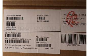 Lenovo 5CB0Z69588 COVER FRU COVER JE442_A_COVER_ASSY_SR_TN