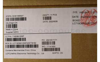 Lenovo 5CB1H95527 COVER LCD Cover L 82SF METAL_S/G_T