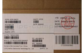 Lenovo 5CB1J04272 COVER LCD Cover L 82TF SG