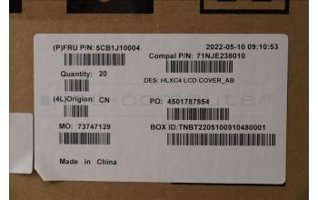 Lenovo 5CB1J10004 COVER LCD Cover C 21DM_AB