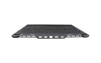 5CB1L56029 teclado incl. topcase original Lenovo DE (alemán) gris/canaso con retroiluminacion