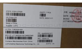 Lenovo 5CB1L57929 COVER FRU KT6D2_D_COVER_UMA_SUB_ASSY_GY