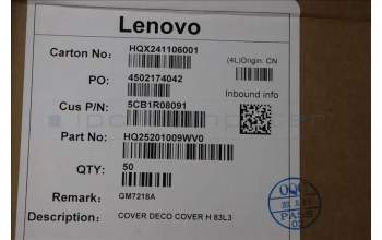 Lenovo 5CB1R08091 COVER DECO COVER H 83L3