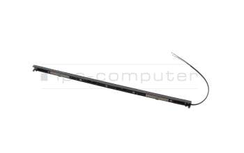 5CB1l67966 Cubierta de la bisagra Lenovo original gris (incluye antena WLAN)