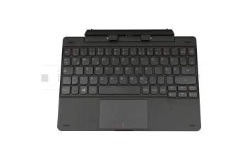 5D20K02697 teclado incl. topcase original Lenovo DE (alemán) negro/negro