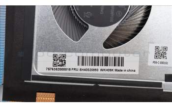 Lenovo 5H40S20893 HEATSINK Thermal module C 82XV AVRO P0X2