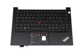 5M11A35082 teclado incl. topcase original Lenovo DE (alemán) negro/negro con retroiluminacion y mouse stick