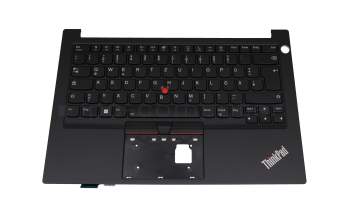 5M11C47625 teclado incl. topcase original Lenovo DE (alemán) negro/negro con retroiluminacion y mouse stick