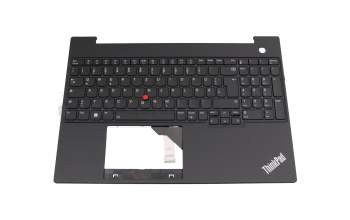 5M11H94873 teclado incl. topcase original Lenovo DE (alemán) negro/negro con retroiluminacion y mouse stick