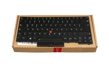 5N20V44059 teclado original Lenovo DE (alemán) negro/negro con retroiluminacion y mouse-stick