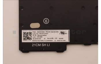 Lenovo 5N21A21878 NB_KYB CS21KBD SKTOP LTN,NBL,BK,FRA/ENG