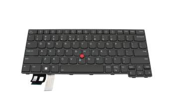 5N21D67996 teclado original Lenovo US (Inglés) negro/negro con retroiluminacion y mouse-stick