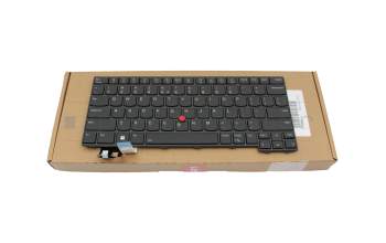 5N21D67996 teclado original Lenovo US (Inglés) negro/negro con retroiluminacion y mouse-stick