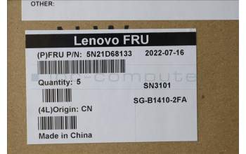 Lenovo 5N21D68133 NB_KYB CS22 FL TOP,BK-NBL,LTN,FRA