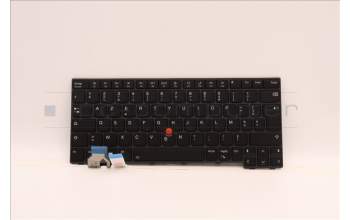 Lenovo 5N21D68244 NB_KYB CS22 FL TOP,BK-BL,TRI,FRA