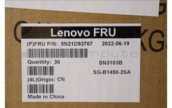 Lenovo 5N21D93707 NB_KYB CS22 NM TOP,BK-BL,LTN,SWE/FIN