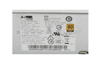 5P50V03186 original Lenovo fuente de alimentación del Ordenador de sobremesa 260 vatios