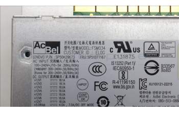 Lenovo 5P51D77167 PWR_SUPPLY 100-240Vac, 690W 92%