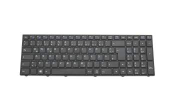 6-80-WA500-070-1 teclado original Clevo DE (alemán) negro/negro/mate