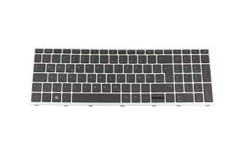 6037B0134404 teclado original IEC negro/plateado