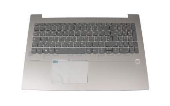 631020251125A teclado incl. topcase original Lenovo DE (alemán) gris/plateado con retroiluminacion