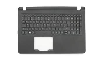 6B.D0N2010 teclado incl. topcase original Acer DE (alemán) negro/negro