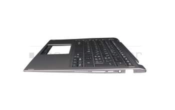 6B.H67N8.009 teclado incl. topcase original Acer CH (suiza) negro/canaso