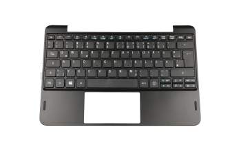 6B.LCQN8.003 teclado incl. topcase original Acer DE (alemán) negro/negro