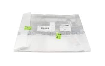 6BC4HN1009 teclado incl. topcase original Acer DE (alemán) blanco/blanco con retroiluminacion