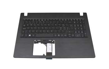 6BGNPN7024 teclado incl. topcase original Acer SF (suiza-francés) negro/negro