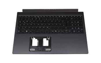 6BQ8LN2014 teclado incl. topcase original Acer DE (alemán) negro/negro con retroiluminacion