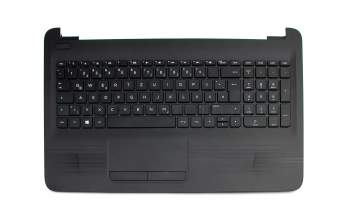 71NDJ132141 teclado incl. topcase original HP DE (alemán) negro/negro