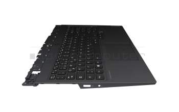 8SST60R45354 teclado incl. topcase original Lenovo DE (alemán) negro/canaso con retroiluminacion