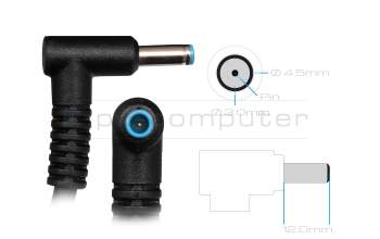 937532-850 cargador original HP 90 vatios con adaptador