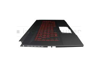 957-17L112E-C06 teclado incl. topcase original MSI DE (alemán) negro/negro con retroiluminacion