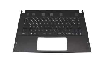 95716V11EC06 teclado incl. topcase original MSI DE (alemán) negro/negro