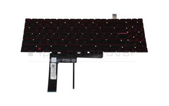 9Z.NK1BN.D0G teclado original MSI DE (alemán) negro con retroiluminacion