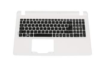 ACM14H86D0 teclado incl. topcase original Acer DE (alemán) negro/blanco