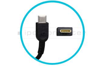 ADLX95YLC3F cargador USB-C original Fujitsu 95 vatios redondeado