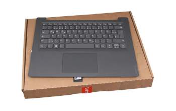 AM1GZ000200 teclado incl. topcase original Lenovo DE (alemán) gris/canaso