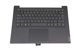 AM1GZ000200 teclado incl. topcase original Lenovo DE (alemán) gris/canaso