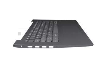 AM1GZ000200 teclado incl. topcase original Lenovo DE (alemán) gris/canaso