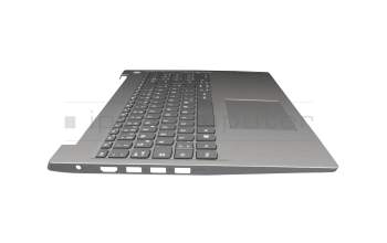 AM1JV000300 teclado incl. topcase original Lenovo DE (alemán) gris/plateado